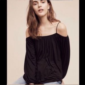 Bailey 44 Anthropologie Cold Shoulder Top